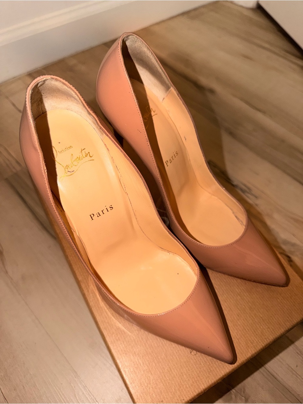 Christian Louboutin Blush So Kate heels